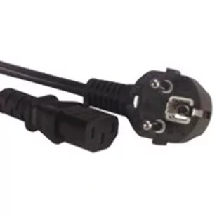 Kabel zasilający MicroConnect Power Cord 3m Black IEC320 PE010430 - Kable komputerowe i do monitorów - miniaturka - grafika 1