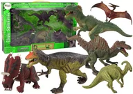 Figurki dla dzieci - Duży Zestaw Dinozaurów 6 sztuk Figurka Dinozaur Prehistoryczne Okazy - miniaturka - grafika 1
