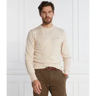 Swetry męskie - Tommy Hilfiger Sweter | Regular Fit | z dodatkiem kaszmiru - miniaturka - grafika 1