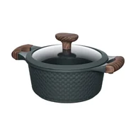 Garnki - Resto Kitchenware Ran 2,4 l Okrągły Czarny, Drewno - miniaturka - grafika 1