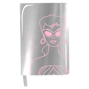 Notes A5 Z Lustrzaną Okładką Barbie Face Barf-3685 - Szkolne artykuły papiernicze - miniaturka - grafika 1