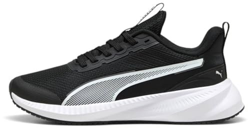 PUMA Trampki dziecięce unisex Flyer Lite 3 Jr, Czarna puma, biała puma, 35.5 EU
