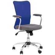 Fotele i krzesła biurowe - Fotel Obrotowy Młodzieżowy Andy Popiel / Niebieski Halmar - miniaturka - grafika 1