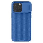Szkła hartowane na telefon - Etui Nillkin CamShield Pro Magnetic Case Apple iPhone 15 Pro Max niebieskie - miniaturka - grafika 1