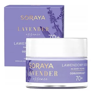 Soraya LAVENDER ESSENCE Balsamiczny krem odbudowujący na dzień i na noc 70+ 50 ml - Kremy do twarzy - miniaturka - grafika 1