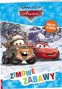 Zimowe zabawy Auta Opracowania Zbiorowe - Książki edukacyjne - miniaturka - grafika 1