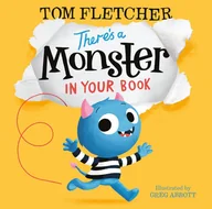 Obcojęzyczne książki dla dzieci i młodzieży - Tom Fletcher Theres a Monster in Your Book Board book) - miniaturka - grafika 1