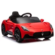 Pojazdy elektryczne dla dzieci - Auto na akumulator Samochód Jeździk Maserati GT Cabrio Pilot czerwony - miniaturka - grafika 1