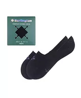 Koszulki męskie - Burlington Mężczyźni Stopki Everyday 2-Pack Box M IN Bawełna niewidoczne jednokolorowe 2 Pak, Czarny (Black 3000), 41-42 - miniaturka - grafika 1