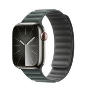 Akcesoria do smartwatchy - Apple karbowany pasek magnetyczny w kolorze wiecznej zieleni do koperty 38/40/41 mm rozmiar S/M - miniaturka - grafika 1