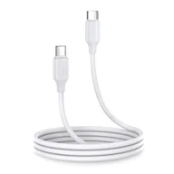 Kable - Joyroom kabel USB-C - USB-C 480Mb/s 60W 1m biały (S-CC060A9) - miniaturka - grafika 1