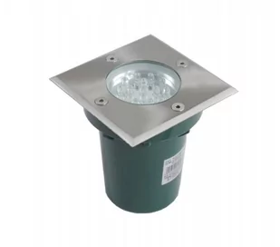 Oprawa najazdowa kwadratowa 15 LED ST 5024B - Lampy ogrodowe - miniaturka - grafika 1
