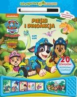 Książki edukacyjne - Pieski i dinoakcja. Dźwiękowe zagadki. Psi Patrol - miniaturka - grafika 1