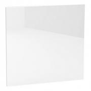 Fronty meblowe - Biały nowoczesny front do zmywarki Elora 19X 60 cm połysk - miniaturka - grafika 1