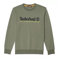 Bluzy męskie - Timberland Wwes Crew Neck BB Bluza męska, Cassel Earth, XXL - miniaturka - grafika 1