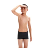 Kąpielówki dla chłopców - Bokserki kąpielowe dziecięce Speedo Hyper Boom Logo Placement Aquashort - miniaturka - grafika 1