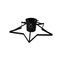 Stojaki choinkowe - Stojak na choinkę gwiazda 49 x 14,5 cm czarny - miniaturka - grafika 1