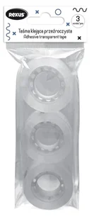 Taśma klejąca 18mm x 30m 3szt - Taśmy klejące - miniaturka - grafika 1