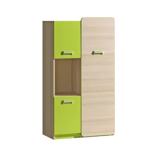 Szafka L5 Lorento Dolmar Jesion Coimbra / Fiolet - Szafki do salonu - miniaturka - grafika 1