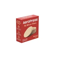Zaparzacze i kawiarki - Filtry papierowe AeroPress Natural XL - 200szt - miniaturka - grafika 1
