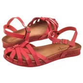 Sandały damskie - Sandały Czerwone 03074-08/00-0 (MA240-b) Maciejka - miniaturka - grafika 1