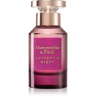 Wody i perfumy damskie - Abercrombie & Fitch Authentic Night Women woda perfumowana dla kobiet 50 ml - miniaturka - grafika 1