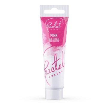 Barwnik spożywczy w żelu 30g Fractal Colors Pink Różowy