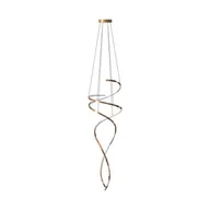 Lampy sufitowe - Coco lampa wisząca z pilotem 2xLED/68W złota MD3127-2M-3GT - miniaturka - grafika 1