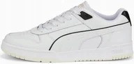 Sneakersy damskie - Buty damskie sportowe Puma Rbg Game Low r.42 Skórzane Białe Sneakersy - miniaturka - grafika 1