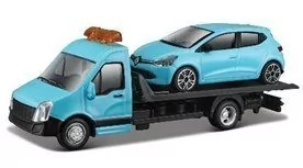 Bburago Model metalowy Samochód Laweta Street Fire Flatbed 31401 - Samochody i pojazdy dla dzieci - miniaturka - grafika 1