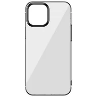 Etui i futerały do telefonów - Baseus Glitter Phone Case iPhone 12 12 Pro czarny WIAPIPH61P-DW01 - miniaturka - grafika 1