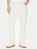 Spodnie męskie - Tommy Jeans Jeansy DM0DM20980 Biały Slim Fit - miniaturka - grafika 1