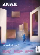 Czasopisma - Miesięcznik ZNAK 788 (01/2021) Którędy do snu? - autor zbiorowy - miniaturka - grafika 1