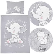 Pościel dla dzieci - Pościel 90 x 120 Bawełna Dziecięca Maya Moo 3954B - miniaturka - grafika 1