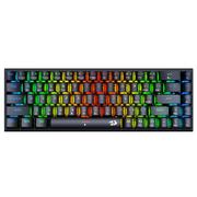 Klawiatury - Klawiatura Mechaniczna Redragon K633RGB-PRO Ryze Pro 68 Klawiszy - Czarna - miniaturka - grafika 1