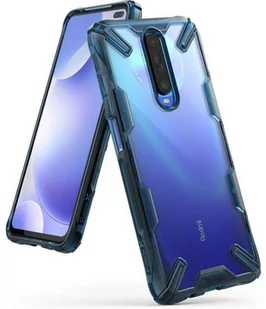 Rearth Etui Ringke Fusion X Xiaomi Mi 10T, niebieskie 8809688897078 - Etui i futerały do telefonów - miniaturka - grafika 2
