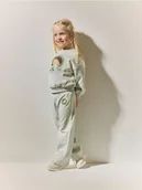 Spodnie i spodenki dla dziewczynek - Reserved - Spodnie Pucio - jasnozielony - miniaturka - grafika 1