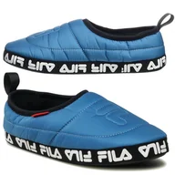 Kapcie męskie - Fila kapcie męskie niebieskie buty domowe FFM0147.50035 42 - miniaturka - grafika 1