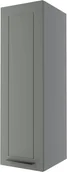 Meble kuchenne - Bergamo Szafka Wisząca Wysoka W4/30 Szary Mat - miniaturka - grafika 1