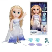Lalki dla dziewczynek - DUŻA LALKA KSIĘŻNICZKA ELSA DISNEY FROZEN - miniaturka - grafika 1