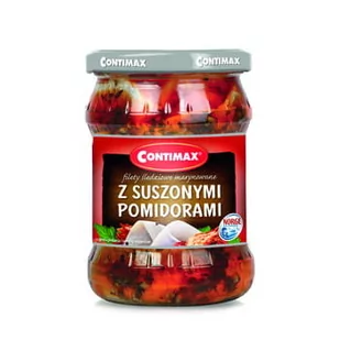 Filety Śledziowe Z Suszonymi Pomidorami 400G Contimax - Konserwy i dania rybne - miniaturka - grafika 1