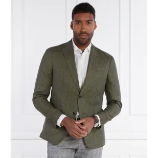 Joop! Lniana marynarka Hoverest | Slim Fit - Marynarki męskie - miniaturka - grafika 1