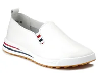 Moda i Uroda OUTLET - Buty damskie wsuwane skórzane Filippo DP3510 białe-41 - miniaturka - grafika 1