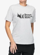 Czapki damskie - Koszulka bawełniana damska Marmot MMW Tee SS - light grey heather - miniaturka - grafika 1