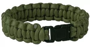 Bransoletka Paracord Helikon Survival Bracelet Olive Green (AC-SBR-NL-02) H - Bransoletki - miniaturka - grafika 1