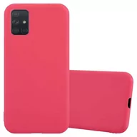 Etui i futerały do telefonów - Pokrowiec Do Samsung Galaxy A51 4G / M40s Etui w CANDY CZERWONY TPU Silikon Obudowa Case Cover Ochronny Plecki Cadorabo - miniaturka - grafika 1