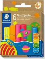 Masy plastyczne - STAEDTLER Plastilin-Knete Noris Jumbo neon - miniaturka - grafika 1