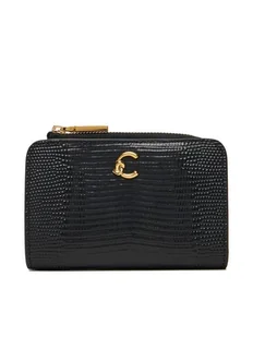 Coccinelle Duży Portfel Damski TBN Coccinelle C-Me Lizard E2 TBN 11 D1 01 Czarny - Portfele - miniaturka - grafika 1