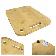 Akcesoria i części AGD - BAMBUSOWA PODSTAWKA DESKA POD THERMOMIX TERMOMIKS TM5 TM6 DESECZKA - miniaturka - grafika 1