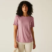 Koszulki i topy damskie - Regatta Damska koszulka Botanna Różowy, Rozmiar: 34 - miniaturka - grafika 1